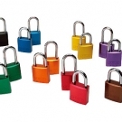 Brady貝迪51370紅色鋁制掛鎖