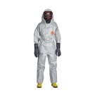 杜邦Tychem6000F face seal防化服C級化學防護服TF611T