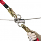 梅思安10150415智巧星雙人水平生命線系統