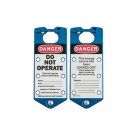 Brady貝迪35962藍色正面連牌鎖