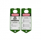 Brady貝迪35963綠色正面連牌鎖