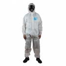 微護(hù)佳MG1500 WH15-B-99-157-02白色增強(qiáng)型有帽連體防護(hù)服