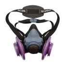 百安達(dá)FEN2105F+FEN01硅膠雙濾盒過濾式防毒面具