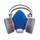 以勒8600A雙濾盒半面罩防毒面具