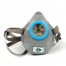 地球7100單濾盒半面罩防毒面具