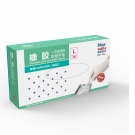 藍(lán)帆醫(yī)療一次性無粉加厚橡膠手套