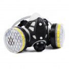 勞衛101D-7雙濾盒半面罩防毒面具