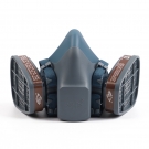 勞衛101F-3雙濾盒半面罩防毒面具