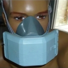 桉葉AY3001硅橡膠半面罩防毒面具