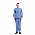 瑞氪維爾RW8337天藍色防電弧夾克