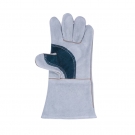 焊獸4154P原色二層拇指加條焊接手套