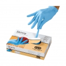 思而MA2113 SKINNY藍色無粉丁腈一次性手套