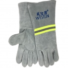 威仕盾G-2113牛二層反光電焊手套