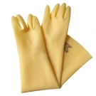 玉蝶白色加厚工業耐酸堿手套