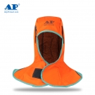 友盟AP-6671橙紅色阻燃布全護(hù)式焊帽