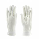 漢盾HD-GP5502滌綸背三筋帶扣禮儀勞保手套