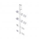 3M 6116410鍍鋅安全系統(tǒng)頂部支架