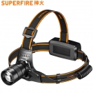 神火HY01調焦感應白激光遠射頭燈