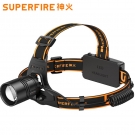 神火HL08-A大功率伸縮變焦揮手感應強光頭燈