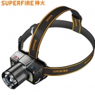 神火HL25持久續航智能感應機械式變焦頭燈