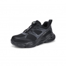 GUYISA古伊薩F019運動系列防砸防刺穿智能旋鈕款黑色安全鞋