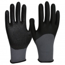 好員工N311尼龍3/4浸超細發泡點塑手套