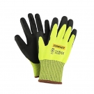 STANLEY史丹利ST5526熒光黃PU掌浸耐磨防滑防刺防割手套 STANLEY史丹利ST5526熒光黃PU掌浸耐磨防滑防刺防割手套