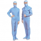 嘉柏利通L-2112X藍色二連體潔凈服