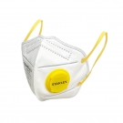 STANLEY史丹利ST2104白色折疊帶閥耳帶式KN95防塵口罩