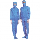 嘉柏利通F-1316W海藍色拉鏈式分體潔凈服