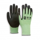 東顯18-1-016 18針HPPE丁腈涂層防割手套