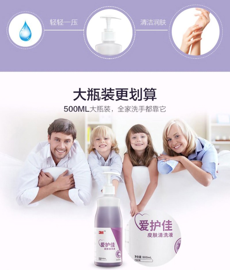 3M愛護佳9230P皮膚清洗液圖片4