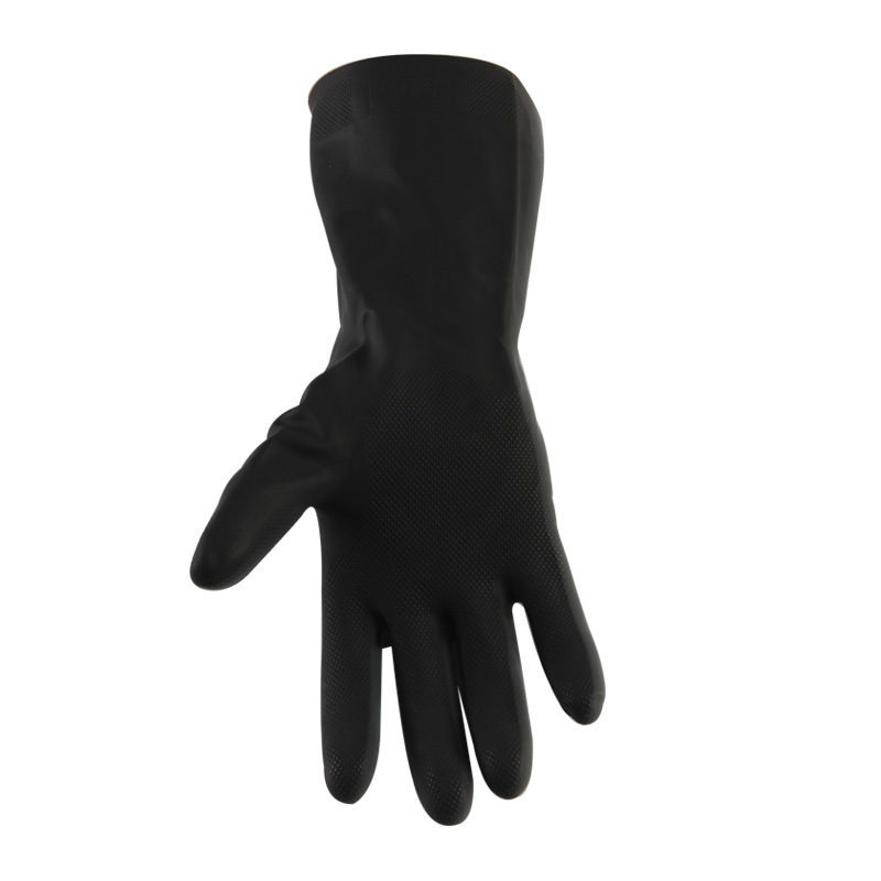 MAPA Techni-Mix415-6天然乳膠植絨手套圖片5