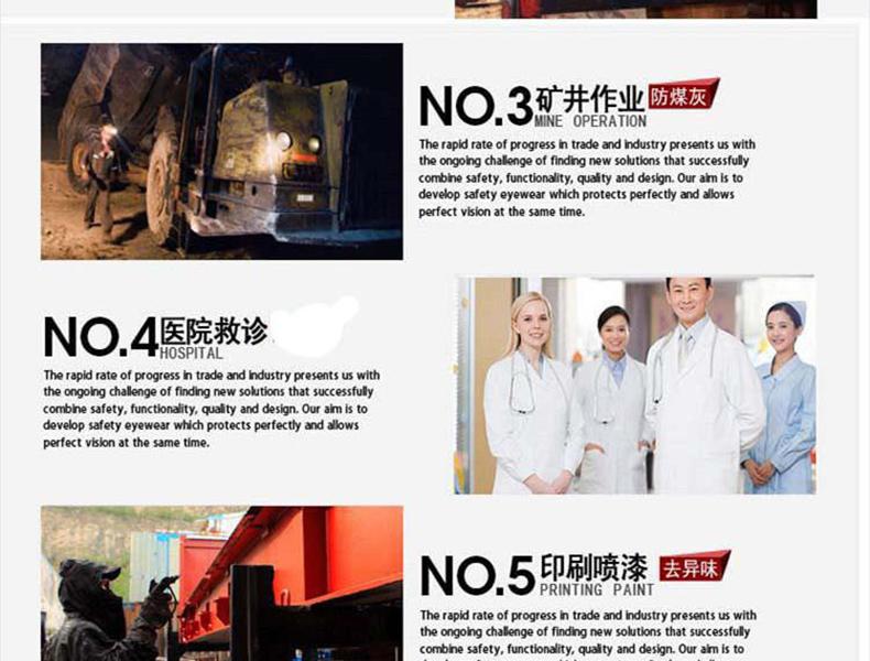 UVEX優唯斯8721210折疊式帶閥KN95防塵口罩圖片12