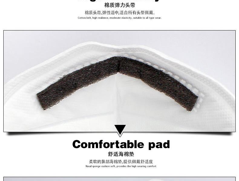 UVEX優唯斯8721210折疊式帶閥KN95防塵口罩圖片8