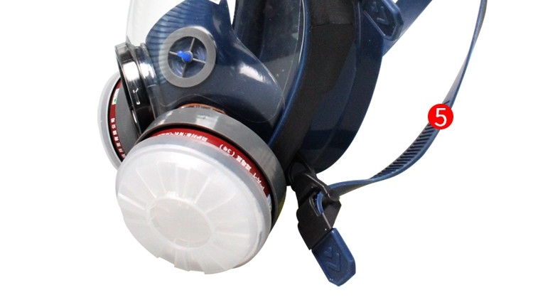 思創ST-S100X-3橡膠全面罩防毒面具圖片10