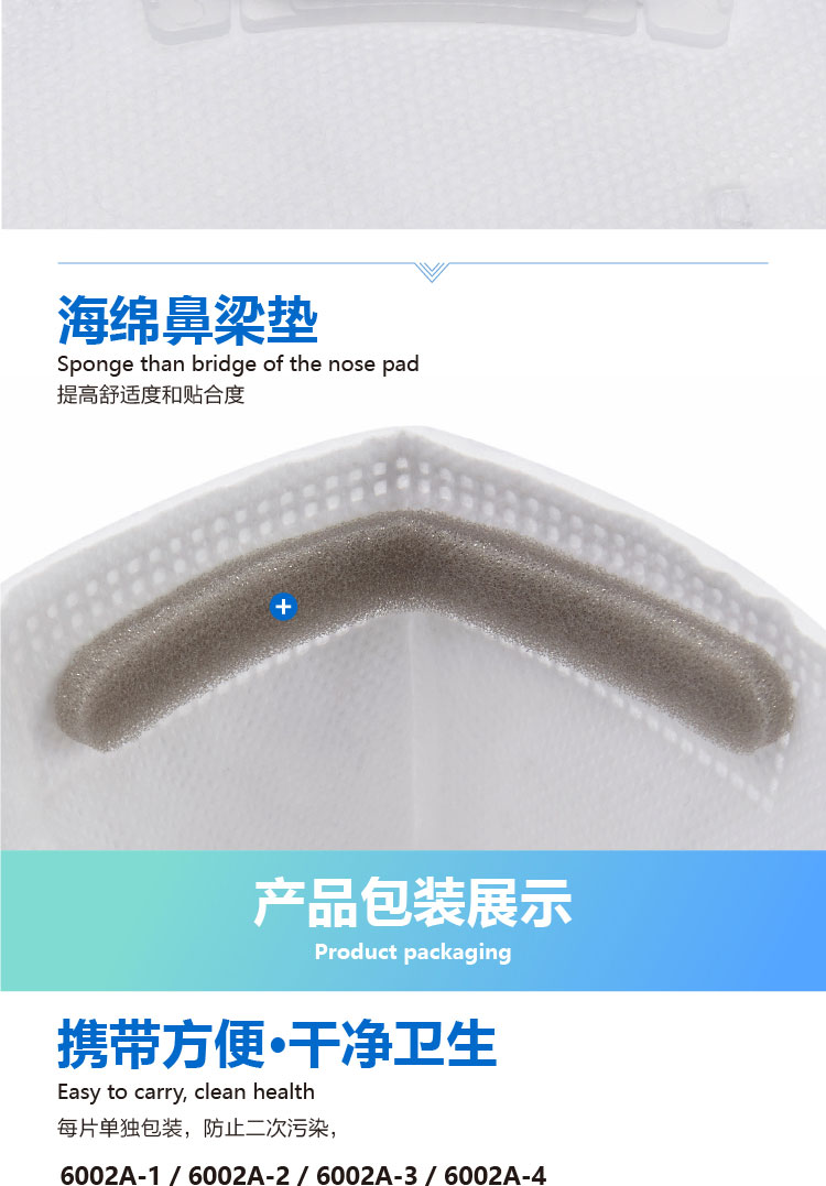 朝美6002A-2 KN95防塵口罩圖片8