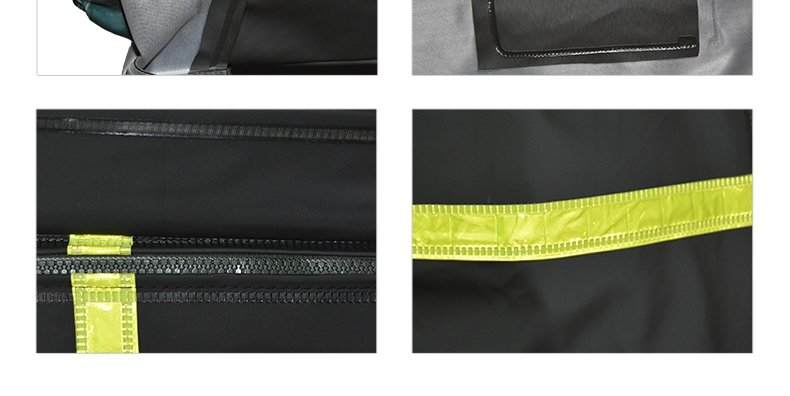 君御SF-45綠反光長(zhǎng)雨衣圖片4