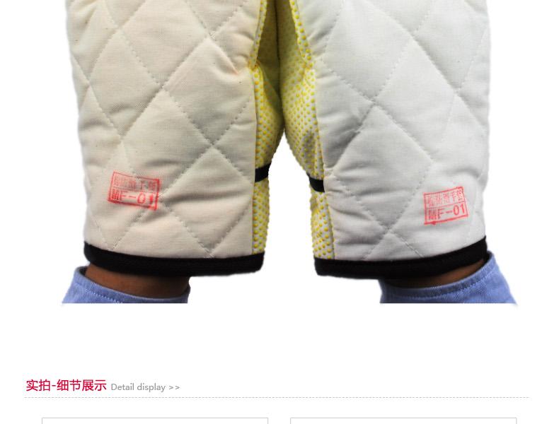 漂牌MF-01加厚棉帆布點塑手套圖片4