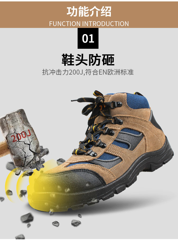 優工PAZ-C1772BN勞保鞋圖片6