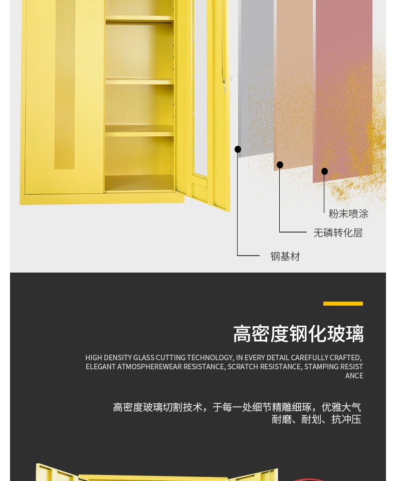 ppe應(yīng)急物資柜緊急事故防護(hù)用品儲(chǔ)存柜圖片12