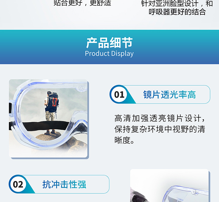 東貝醫(yī)用護目鏡圖片4