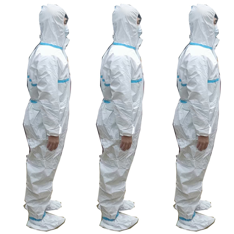 東貝連腳式醫(yī)用防護(hù)服圖片3