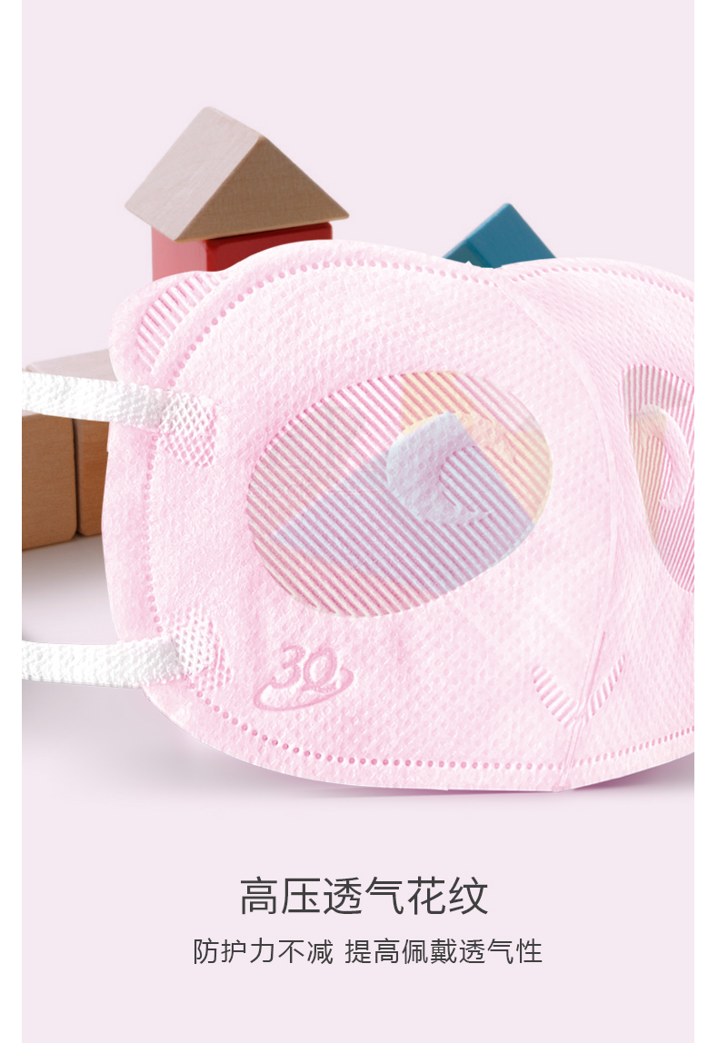 三奇3D立體兒童口罩圖片10