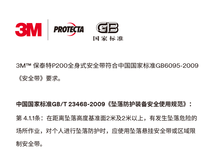 3M1161730保泰特P200五點式全身式安全帶圖片12
