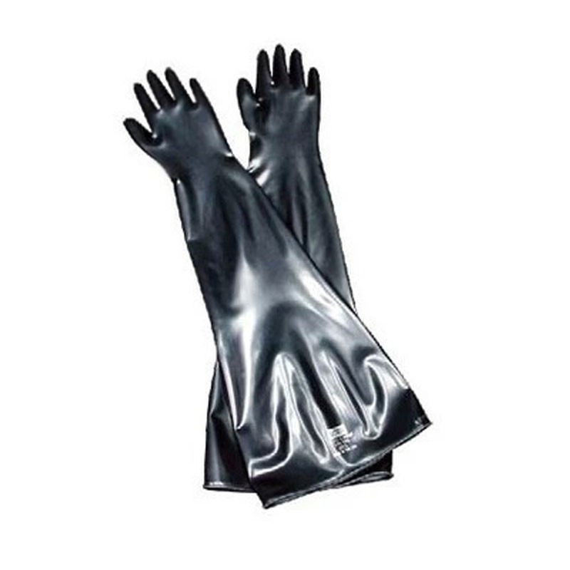 Honeywell霍尼韋爾7NLL3032加鉛氯丁橡膠材料手套箱防化手套圖片