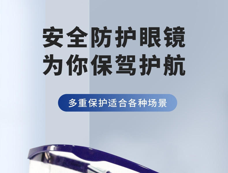 Honeywell霍尼韋爾100200 S200A加強防刮擦藍架防護眼鏡圖片1