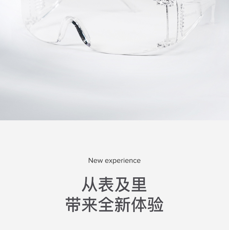 Honeywell霍尼韋爾100002 VisiOTG-A透明防霧鏡片訪客防護(hù)眼鏡圖片2