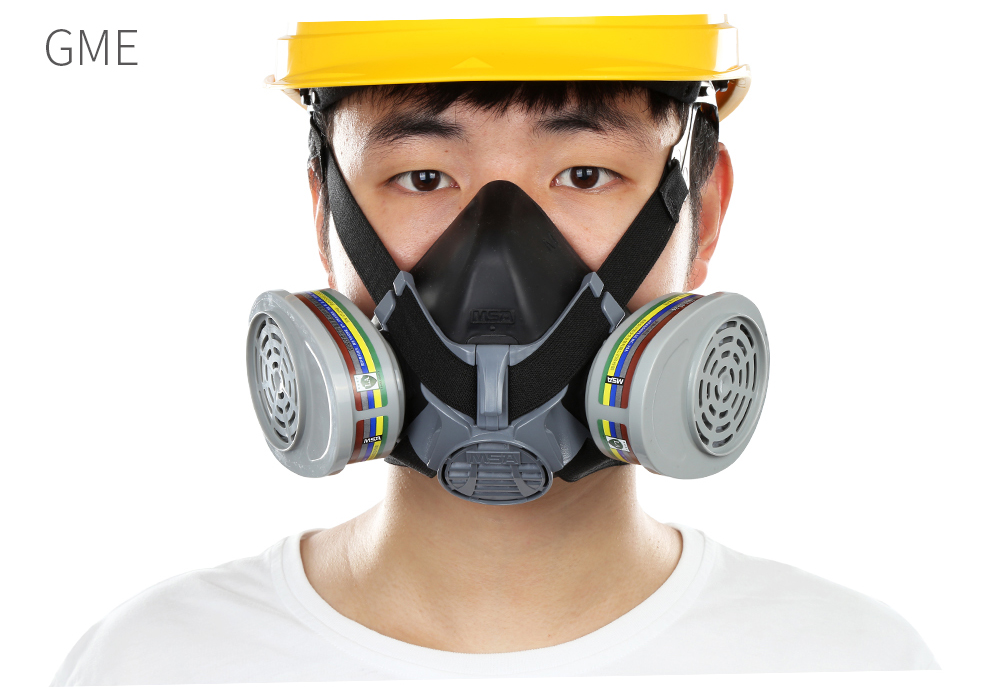 梅思安10146376半面罩防毒面具圖片10