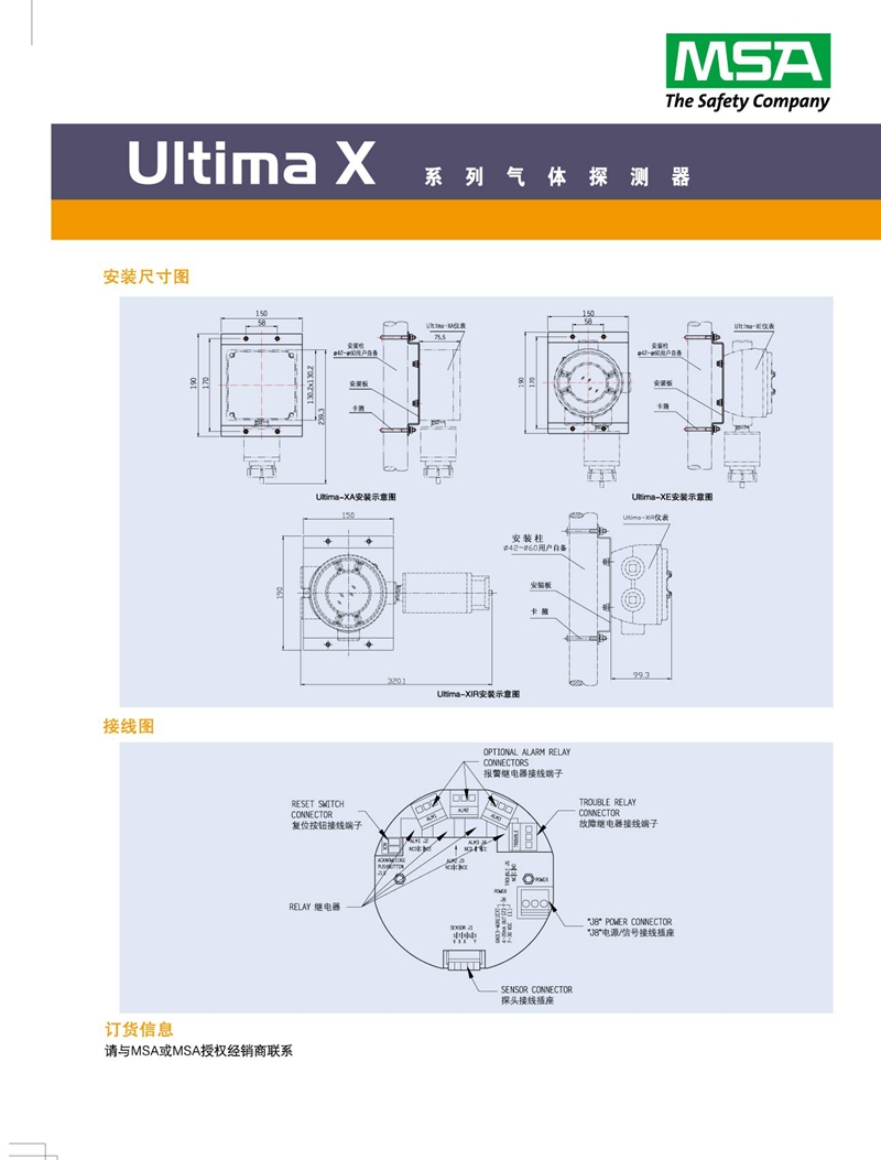 梅思安8302084UltimaX IR氣體探測(cè)器圖片3